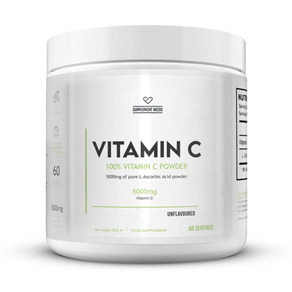 Supplement Needs Vitamin C Powder<br>(330g tubs)