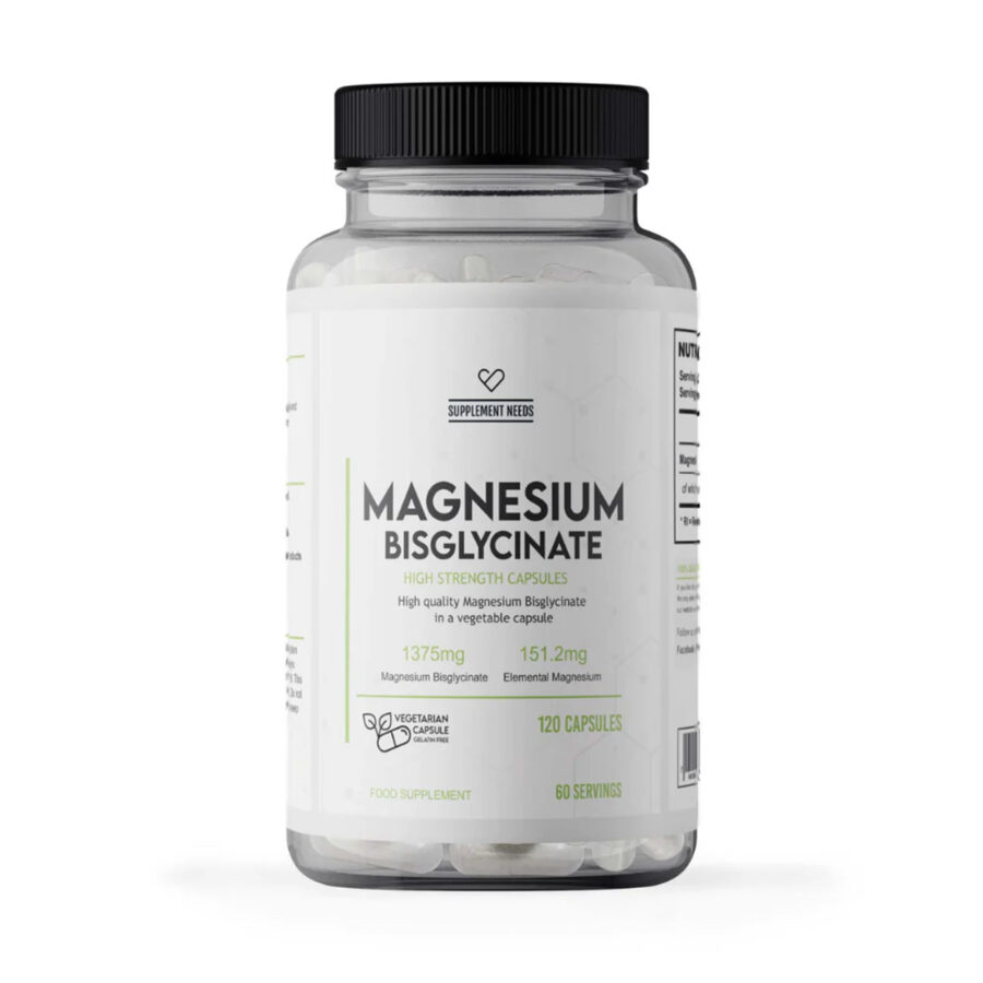 Supplement Needs Magnesium Bisglycinate<br>(120 capsules)
