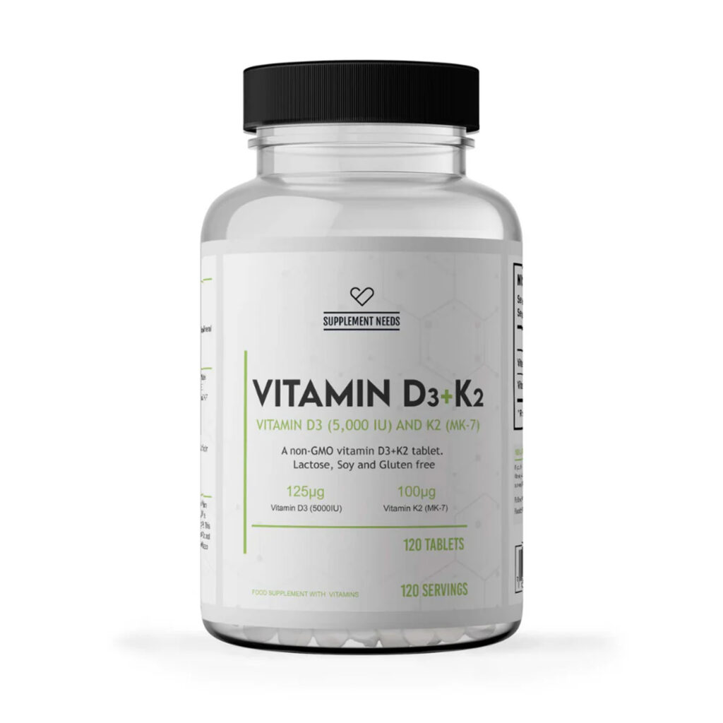 Supplement Needs Vitamin D3 with K2<br>(120 tablets)