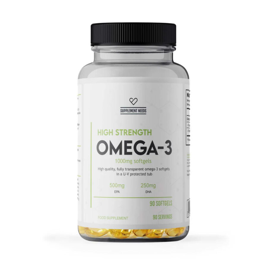 Supplement Needs High Strength Omega-3<br>(90 Softgels)