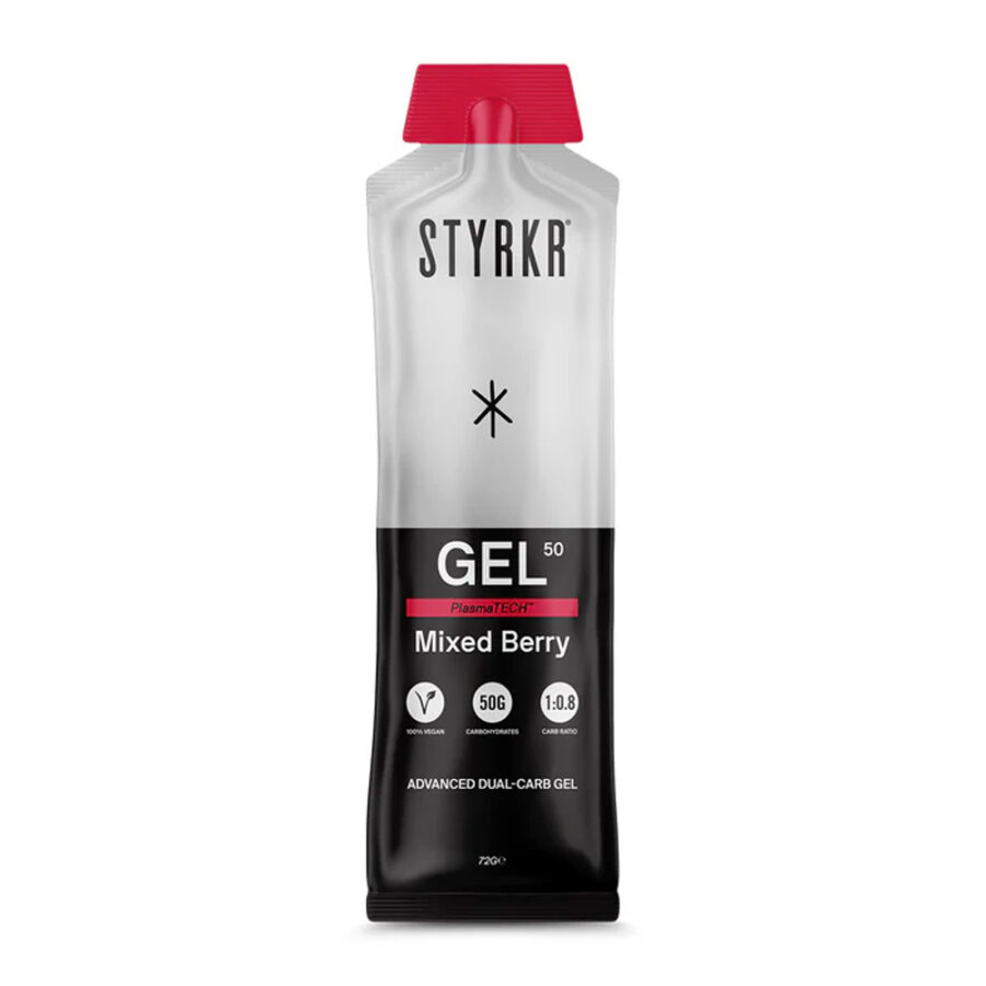 STYRKR GEL50 Dual-Carb Energy Gel<br>(12 x 60ml gel box)