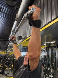 Steve Using Energise Lifting Grips