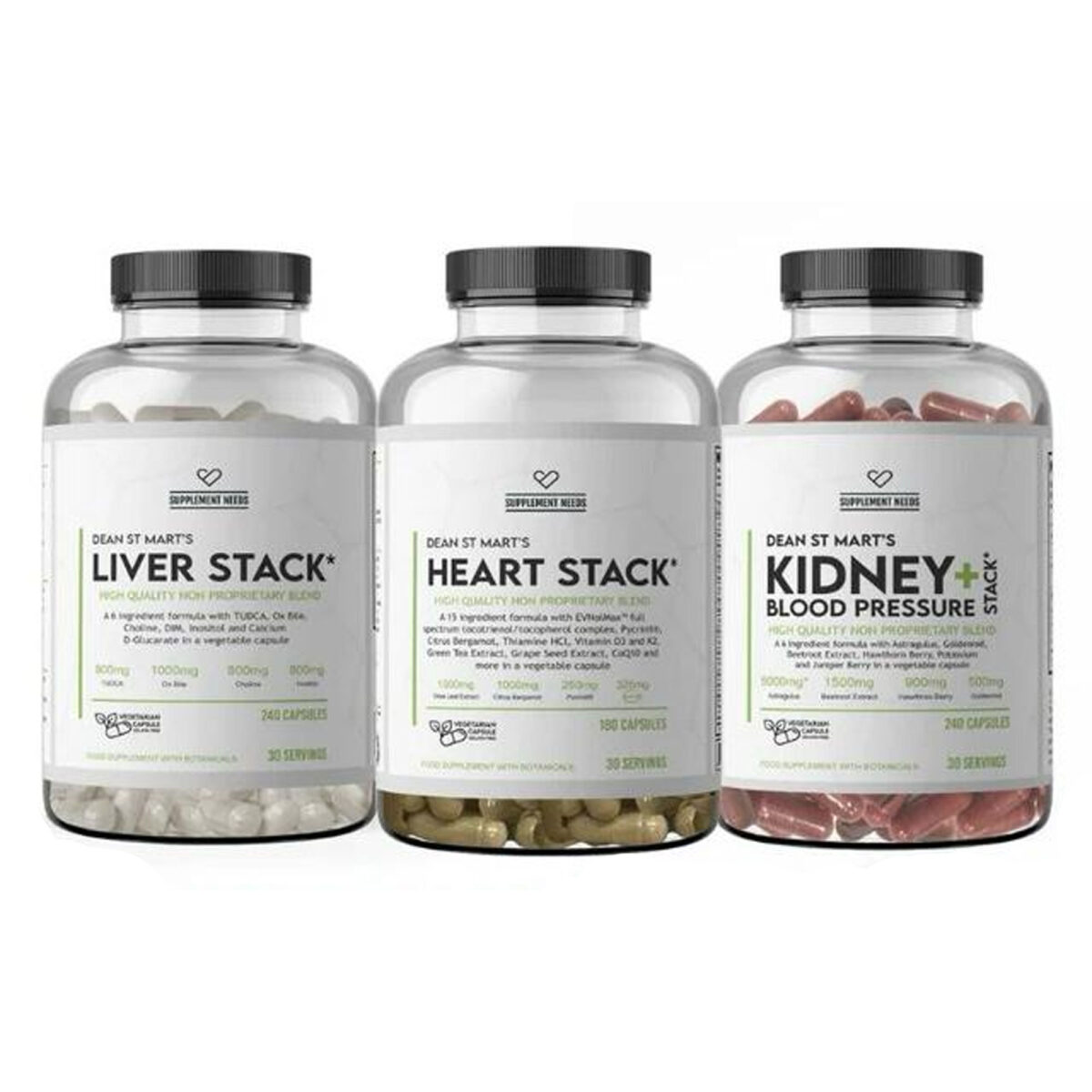Supplement Needs Health Stack